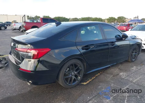 2022 Honda Civic Sport z USA, uszkodzony, nr VIN 2HGFE2F53NH569990